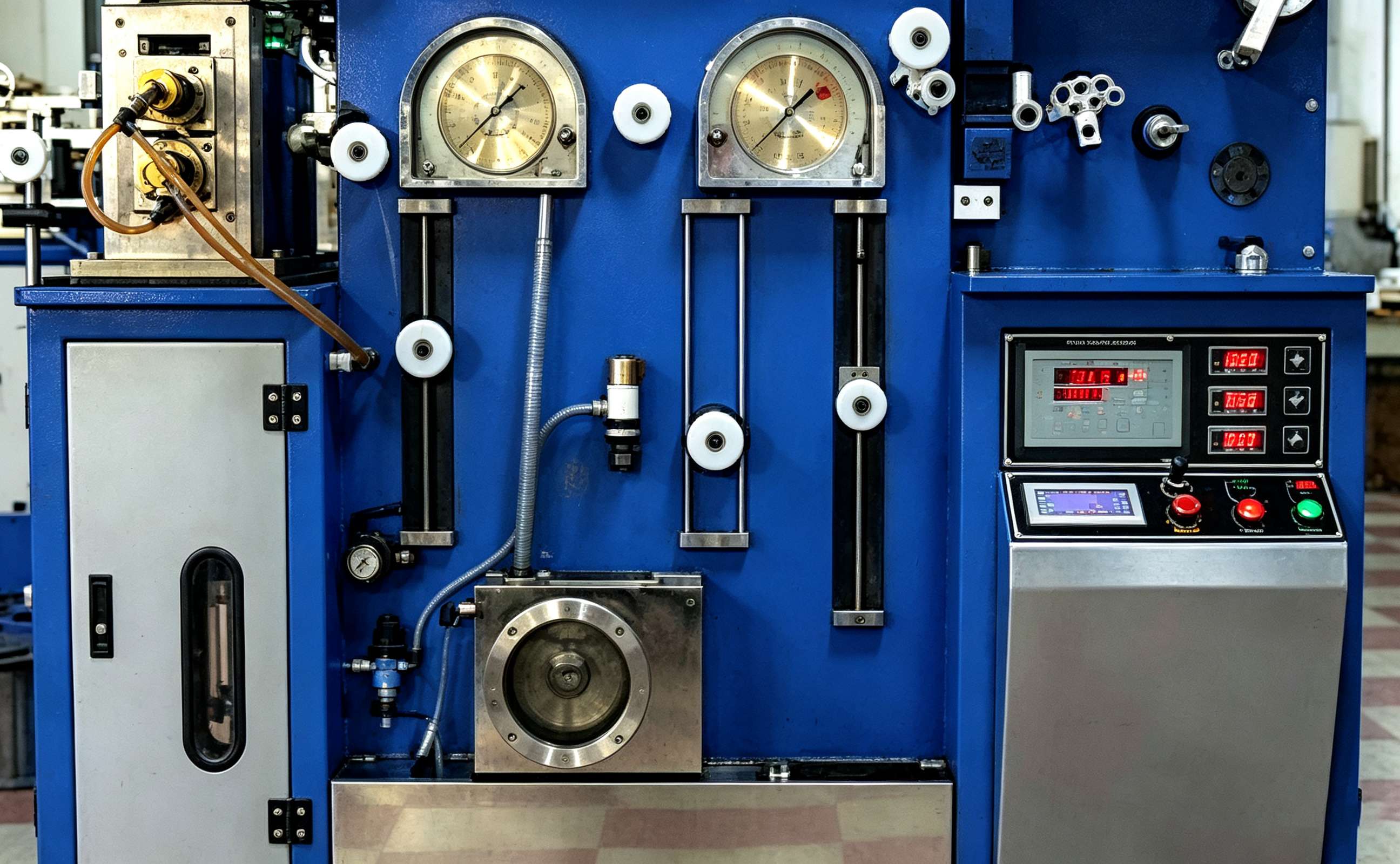 Alloy tungsten wire drawing machine