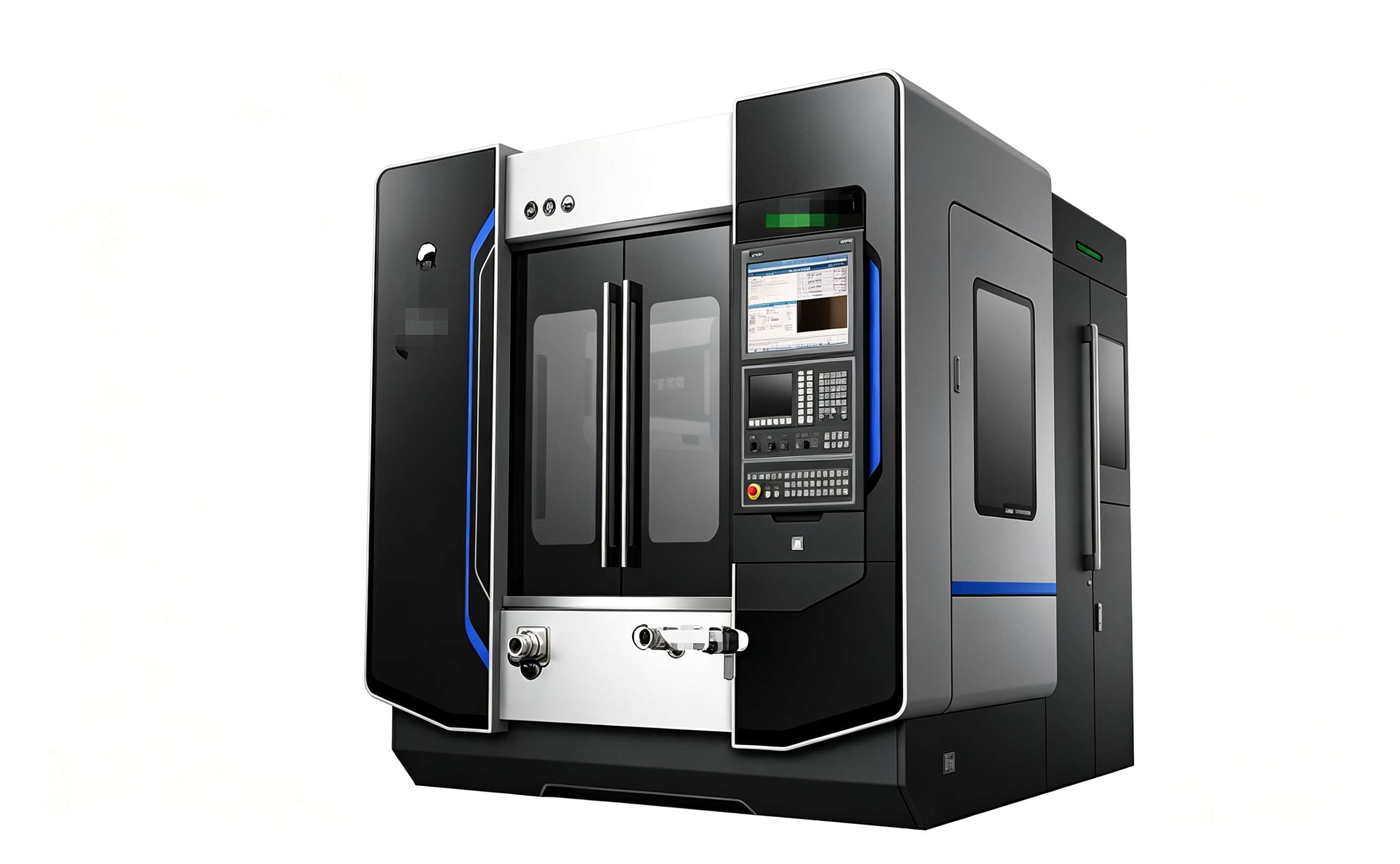 Five axis laser processing machine tool